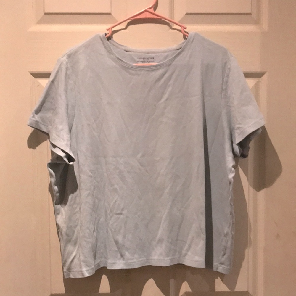Charter Club womans 2x blue shirt